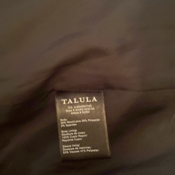 Blazer Aritzia Talula dark grey Shrunken Exeter blazer - Picture 10 of 16